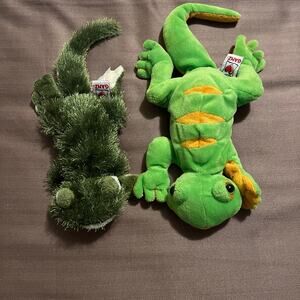 Webkinz  Lemon-Lime And Green Gecko PLUSH ONLY - NO CODES